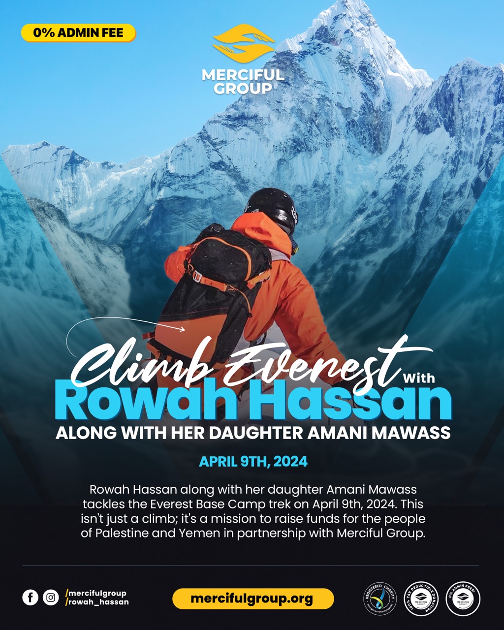 Climb Everest with Rowah Hassan